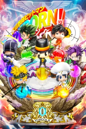 Rainbow Seven Reborn  HITMAN REBORN! 1/4 Scale TOPGK LED Statue - EMO Studio