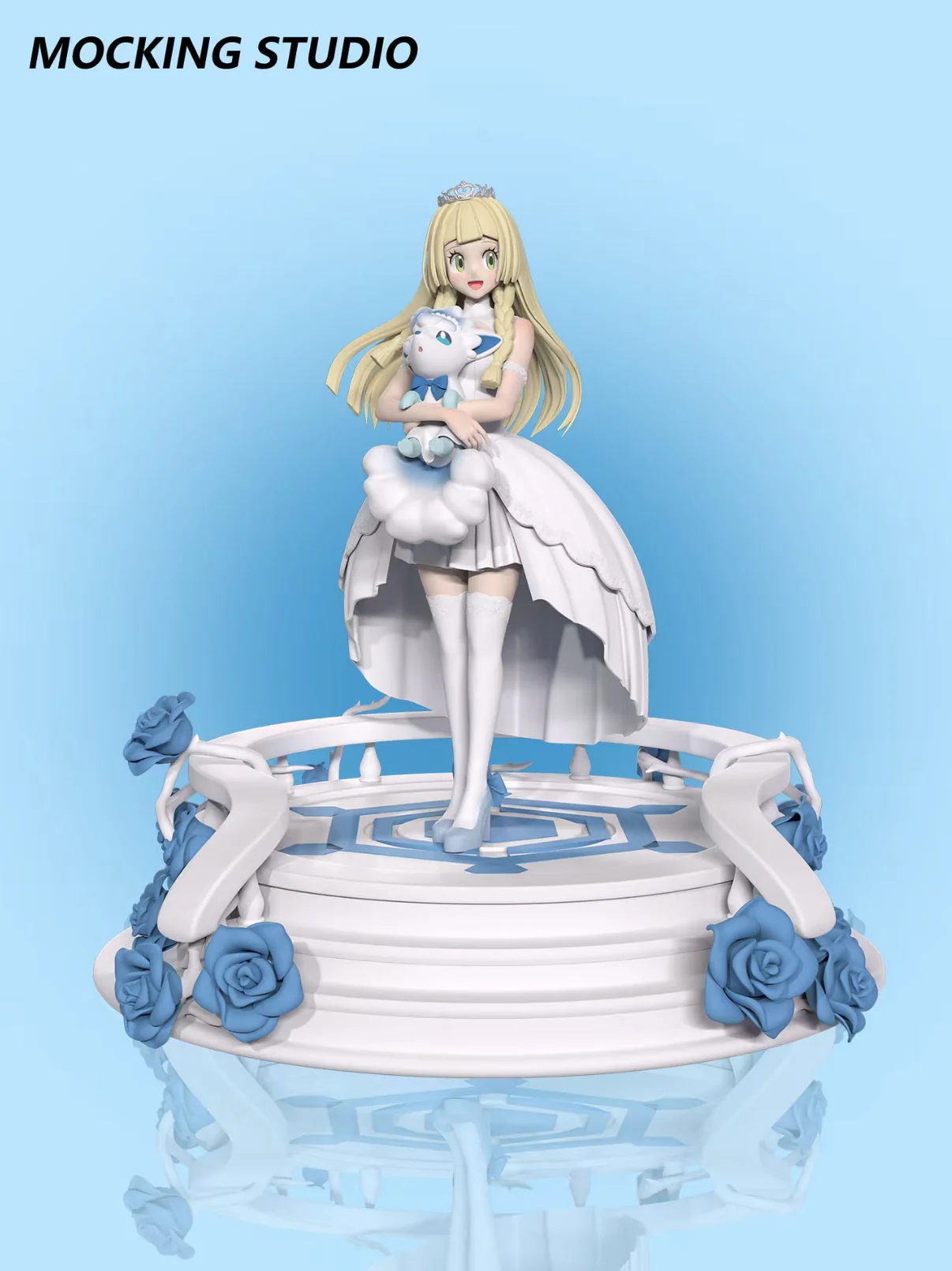 Bride Lillie 1/8 Scale Resin Statue – Pokémon | Zhu Yi Wan Jia Studio - Image 22