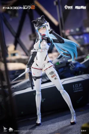 Alternative view of AniMester X Nuclear Gold Reconstruction - Girls' Frontline 2: Exilium HK416 Speed Star 1/12 Action Figure (Licensed)