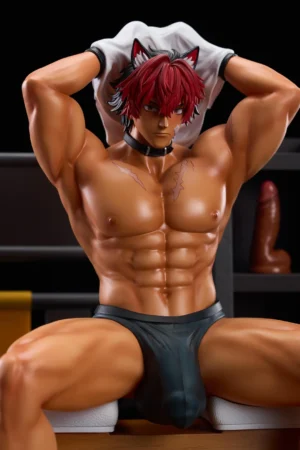 Alternative view of Komano Manato Zenless Zone Zero 1/6 Scale TOPGK Statue [R18]- Another Studio