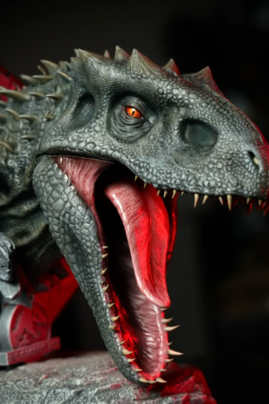 Alternative view of Jurassic Indominus Rex Wall-Mounted / Desktop TOPGK Statue - 3109 Studio