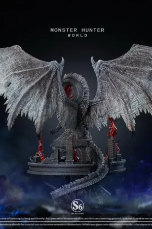 Alternative view of White Fatalis Monster Hunter - S6 Studio