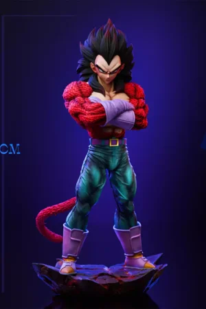 Alternative view of Vegeta Super Saiyan 4 Dragon Ball 1/2 Scale TOPGK Statue - Freewing Studio