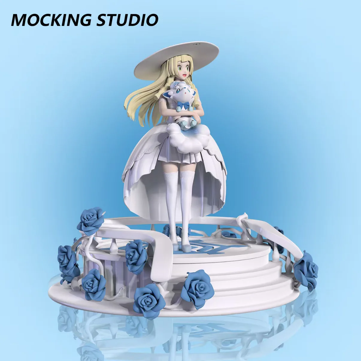 Bride Lillie 1/8 Scale Resin Statue – Pokémon | Zhu Yi Wan Jia Studio - Image 26