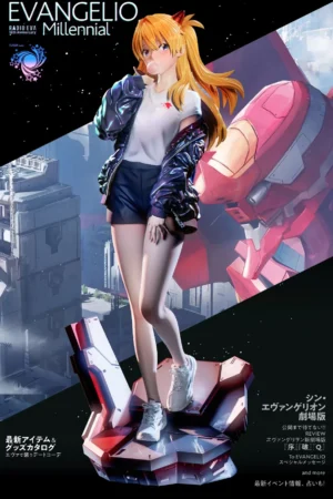 Asuka  Neon Genesis Evangelion 1/6 Scale Resin Statue – Flash Studio (Limited Edition)