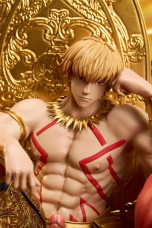 Alternative view of Gilgamesh “Gate of Babylon” Fate/Grand Order TOPGK Statue - BDSM Studio