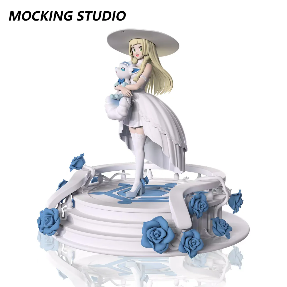 Bride Lillie 1/8 Scale Resin Statue – Pokémon | Zhu Yi Wan Jia Studio - Image 10