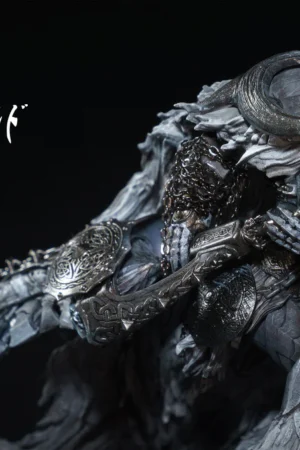 Alternative view of Arkveld Monster Hunter Statue with LED Diorama –Heroics Studio