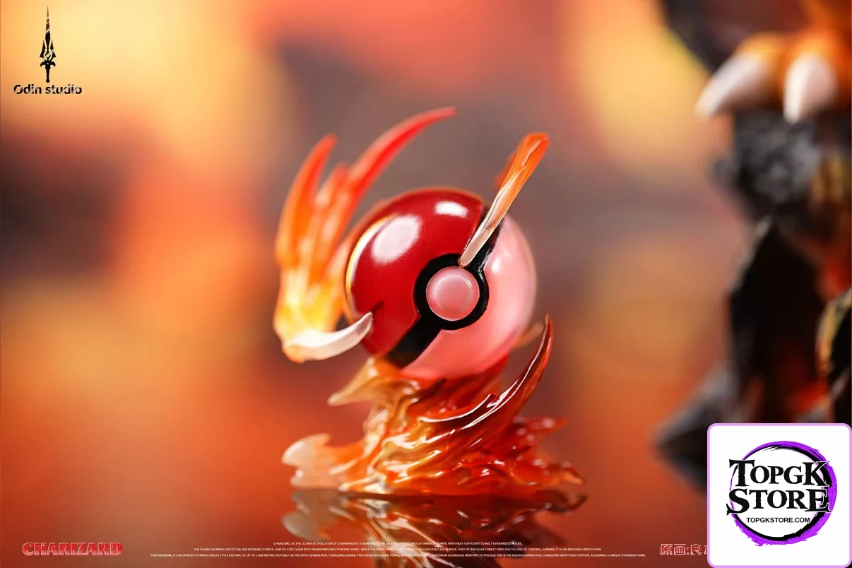 Pokémon Charizard 1/10 Scale TOPGK Statue- Odin Studio - Image 9