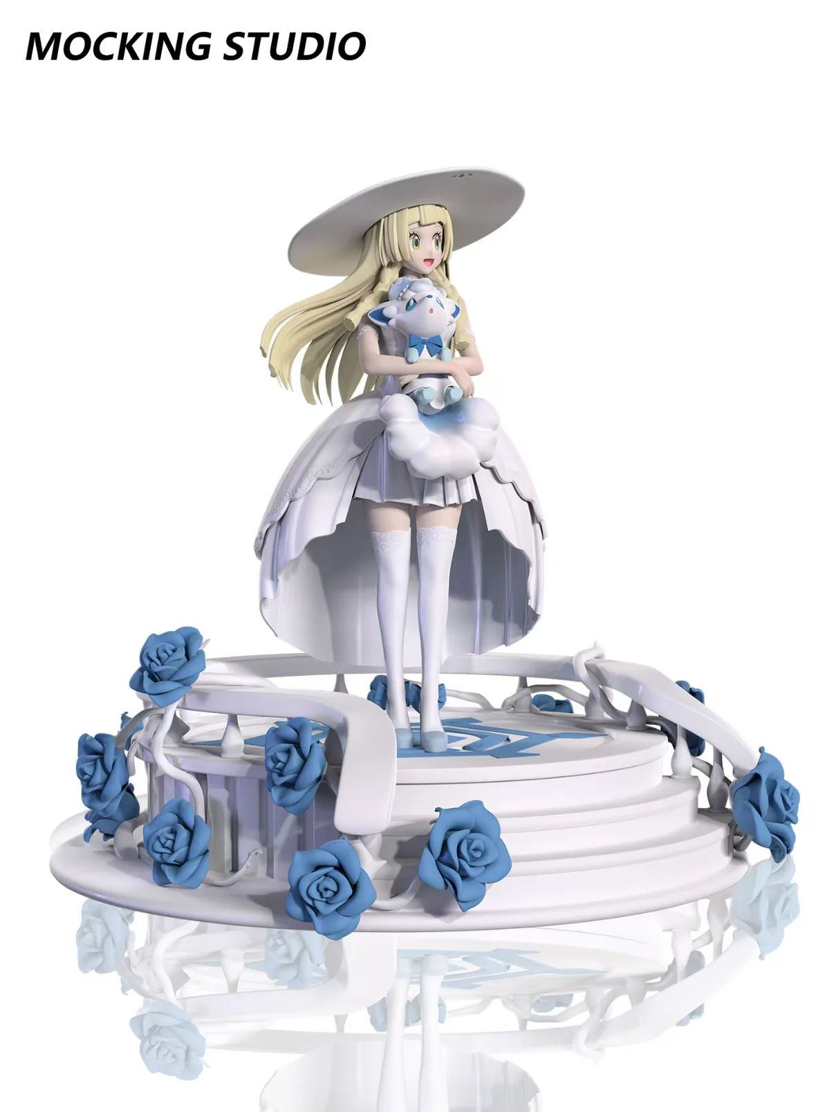Bride Lillie 1/8 Scale Resin Statue – Pokémon | Zhu Yi Wan Jia Studio - Image 5