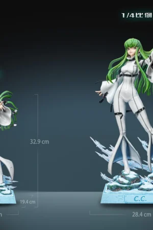 Alternative view of C.C. Code Geass: Lelouch of the Rebellion 1/4 & 1/6 Scale TOPGK Statue - Red Studio