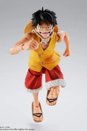 BANDAI SPIRITS - S.H.Figuarts Monkey D. Luffy Summit War of Marineford "ONE PIECE" (Licensed)