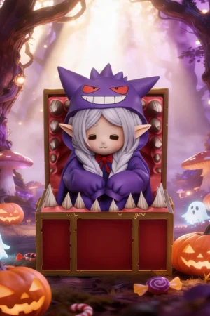 Frieren Cosplay Pokémon Gengar Frieren: Beyond Journey's End - Huan Zhuang She Studio