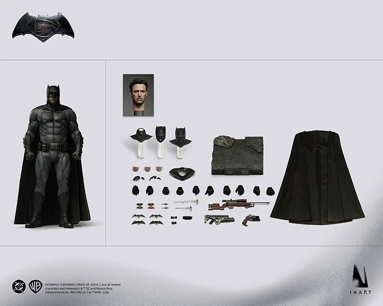 BvS: Dawn of Justice - Batman 1/6 Collectible Figure (Licensed) - INART - Image 14