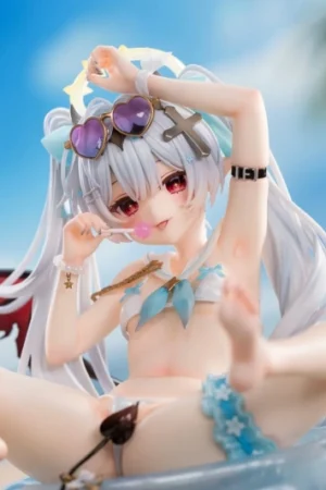 MIYABI X PURE - Chihiro Illustration Silver-haired Girl Summer Ver. 1/6 Scale Figure (Licensed)