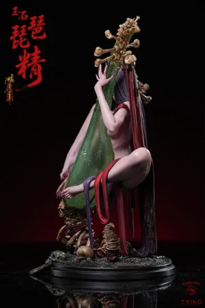 Alternative view of Jade Pipa Demon 1/6 Scale Statue (Licensed) – Crazy Cube × TKing Studio