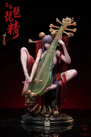 Jade Pipa Demon 1/6 Scale Statue (Licensed) – Crazy Cube × TKing Studio