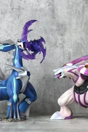 Alternative view of Dialga X Palkia Pokémon - Duan Zao Jiang Studio X Ming Liu Gong She Studio