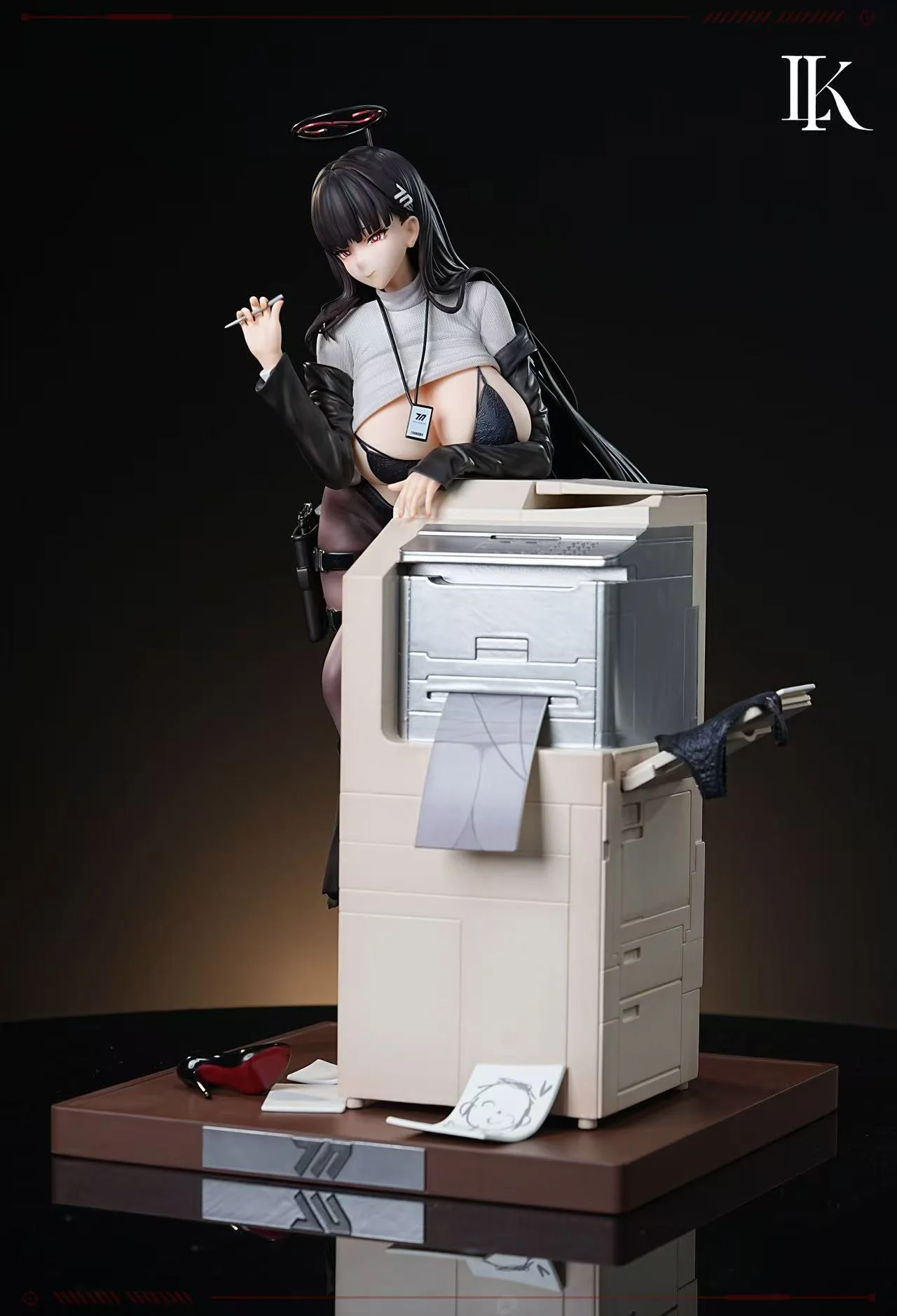 Tsukatsuki Rio Workplace Fantasy Blue Archive 1/4 Scale TOPGK Statue - LK Studio - Image 8
