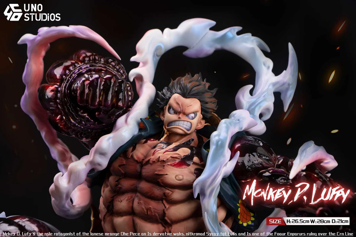 Gear 4 Luffy One Piec 1/8 Scale Resin Statue – Limited Collectible by UNO Studio