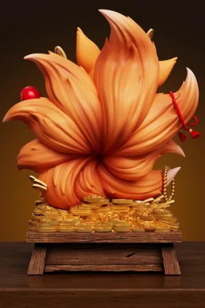 Alternative view of Naruto Kurama Lucky Fortune 1/7 Scale Statue – WAWA Studio
