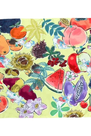 Capcom Okami 20th Anniversary Reproduction Art Project Furoshiki By Mari Shimazaki Okami 11th Anniversary