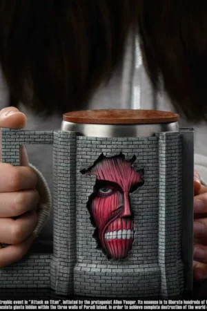 Attack on Titan Eren Mug 1:1 Scale Collectible Cup – PSD Studio