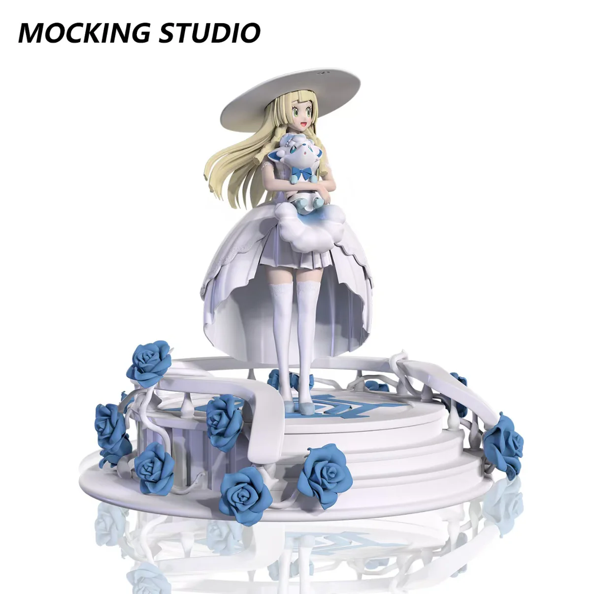 Bride Lillie 1/8 Scale Resin Statue – Pokémon | Zhu Yi Wan Jia Studio - Image 3