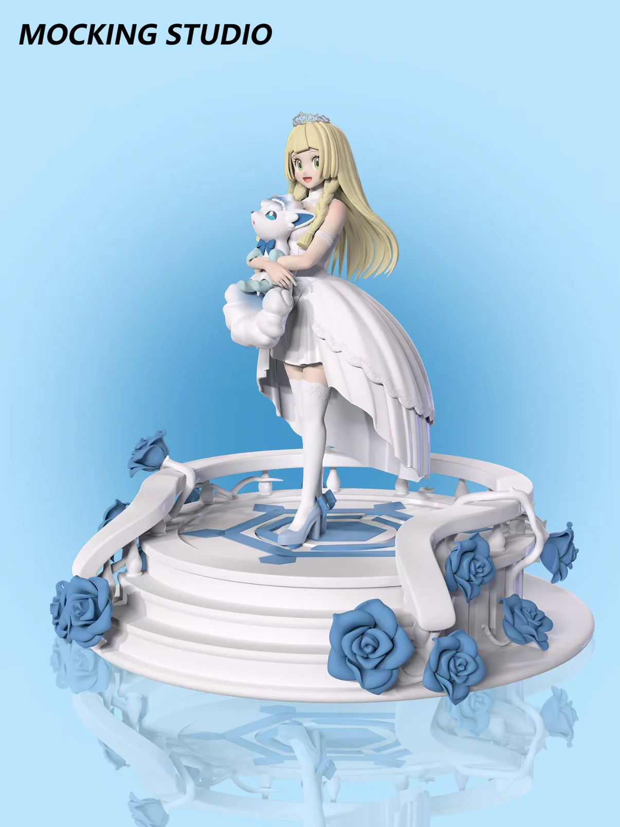 Bride Lillie 1/8 Scale Resin Statue – Pokémon | Zhu Yi Wan Jia Studio - Image 20