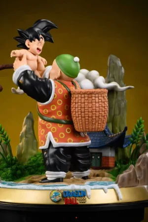 Singularity Studio Grandpa Gohan & Baby Goku 1/4 Scale Statue – Dragon Ball (LED Base, Limited 50)