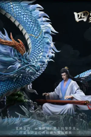 Azure Dragon (Classic of Mountains and Seas Vol.1) Premium Statue - Man Rhythm Studio