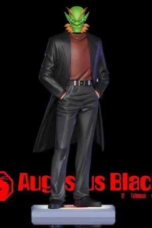 Augustus Black Jackie Chan Adventures 1/6 Scale TOPGK Statue - 12 Talisman Studio