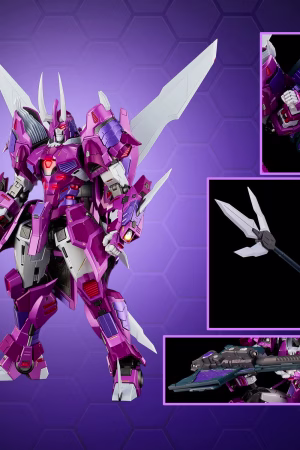 Alternative view of Sentinel Studio X Flametoys - Kuro Kara Kuri Transformers Cyclonus Action Figure (Licensed)