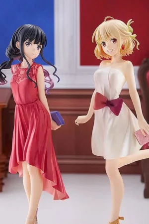 Alternative view of GSC - POP UP PARADE Lycoris Recoil Chisato Nishikigi X Takina Inoue: After Party! Ver. L Size Figure (Licensed)