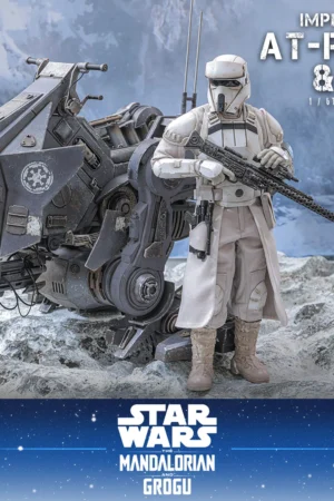 Hottoys - Star Wars: The Mandalorian X Grogu Imperial Remnant AT-RT Driver and AT-RT 1/6 scale Collectible Figure MMS853 MMS874 MMS875 (Licensed)