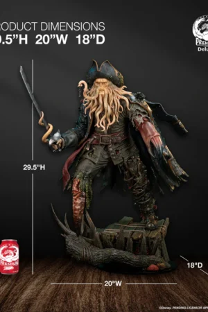 Alternative view of Pirates of the Caribbean films Davy Jones 1/3 Scale Statue PCSPOTCDJ13 PCSPOTCDJ13DX (Licensed) - Premium Collectibles Studio