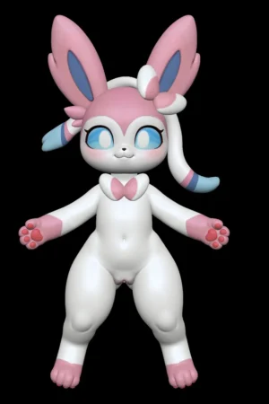 Sylveon Pokémon Life-Size Sex Silicone Doll - Spirit Demon Studio