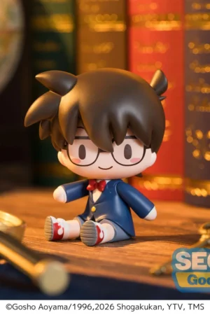 SEGA - fuwa petit "Detective Conan" Chibi Figure "Conan Edogawa X Ai Haibara" (Licensed)
