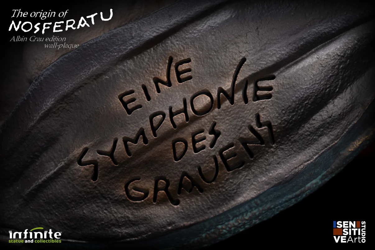 Infinite Statue – The Origin of Nosferatu (Albin Grau Edition) Wall Plaque (Licensed) - Image 8