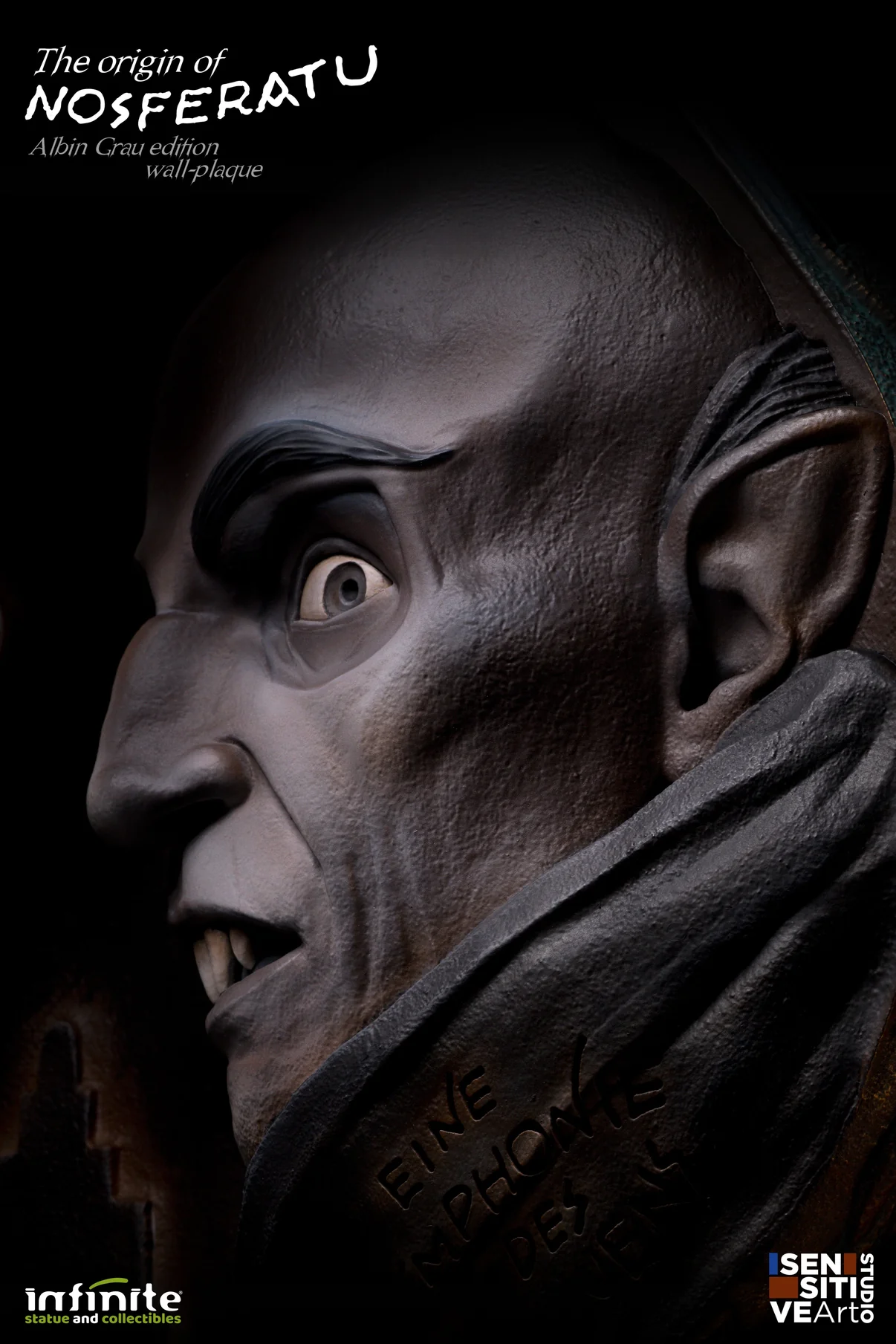 Infinite Statue – The Origin of Nosferatu (Albin Grau Edition) Wall Plaque (Licensed) - Image 18