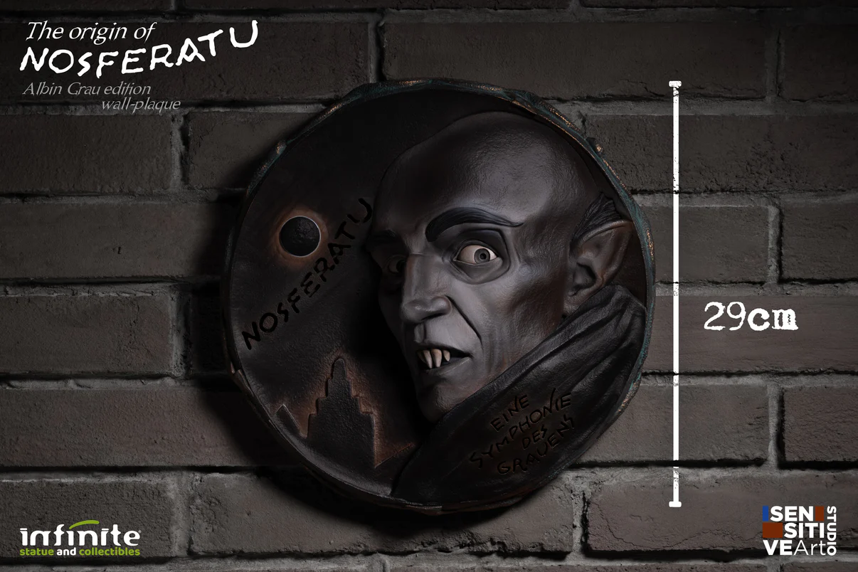 Infinite Statue – The Origin of Nosferatu (Albin Grau Edition) Wall Plaque (Licensed) - Image 3
