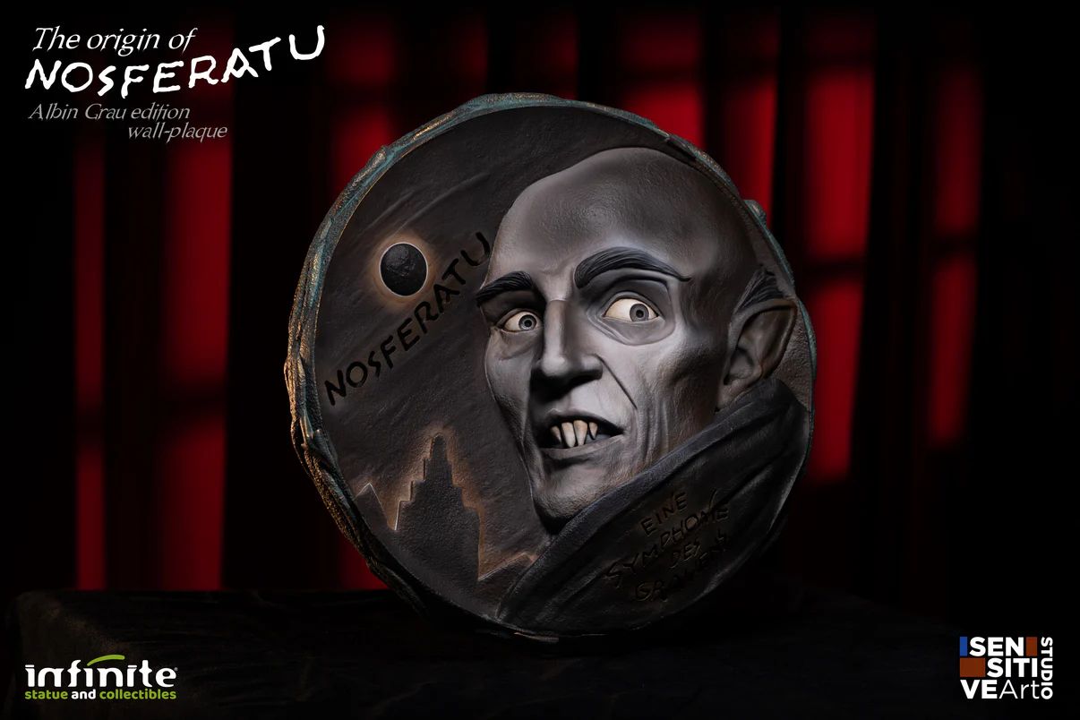 Infinite Statue – The Origin of Nosferatu (Albin Grau Edition) Wall Plaque (Licensed)
