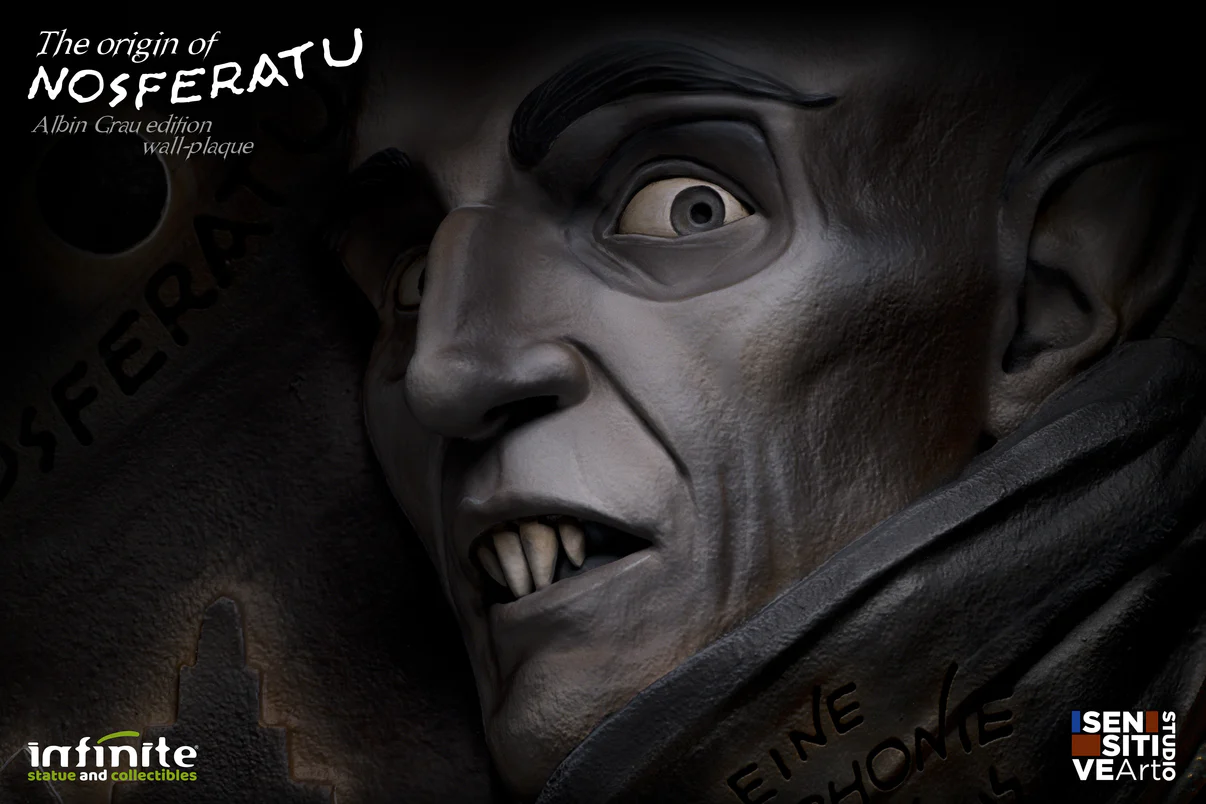 Infinite Statue – The Origin of Nosferatu (Albin Grau Edition) Wall Plaque (Licensed) - Image 16