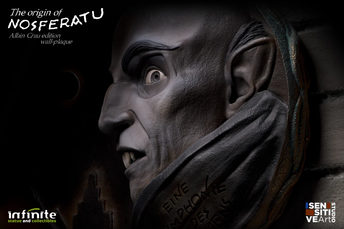Infinite Statue – The Origin of Nosferatu (Albin Grau Edition) Wall Plaque (Licensed) - Image 24