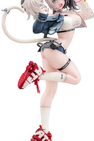 Alternative view of Wonderful Works - Neko Metal Original Character Melterna Girl - Metako 1/7 Complete Figure (Licensed)
