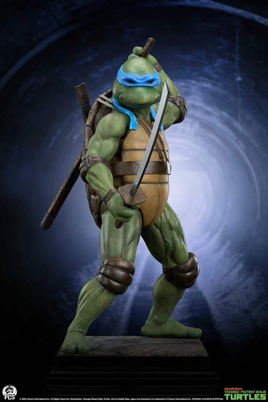 Premium Collectibles Studio – Teenage Mutant Ninja Turtles (1990) 1/2 Scale Leonardo Statue (Licensed) - Image 3