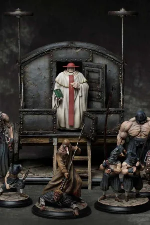 Berserk – Father Mozgus & Conviction Tower Scene Statue 1/10 Scale – Orange Art Studio