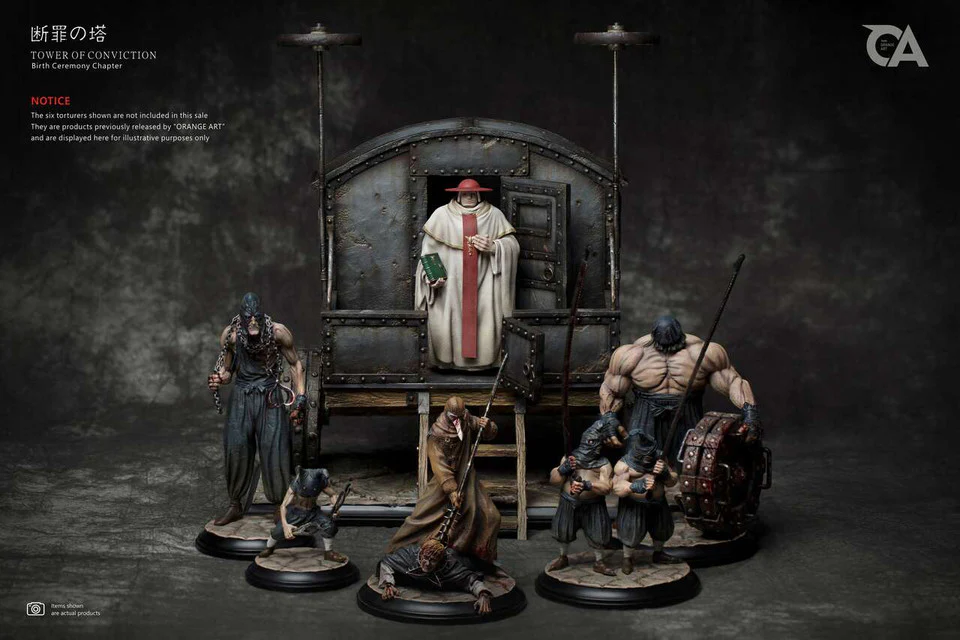 Berserk – Father Mozgus & Conviction Tower Scene Statue 1/10 Scale – Orange Art Studio
