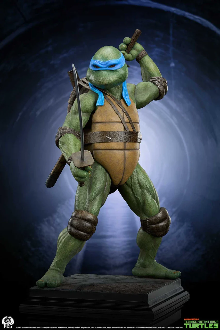 Premium Collectibles Studio – Teenage Mutant Ninja Turtles (1990) 1/2 Scale Leonardo Statue (Licensed) - Image 5