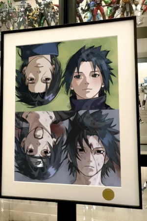 Naruto Uchiha Brothers (Itachi & Sasuke) Limited Edition Decorative Art — Xingkong Studio